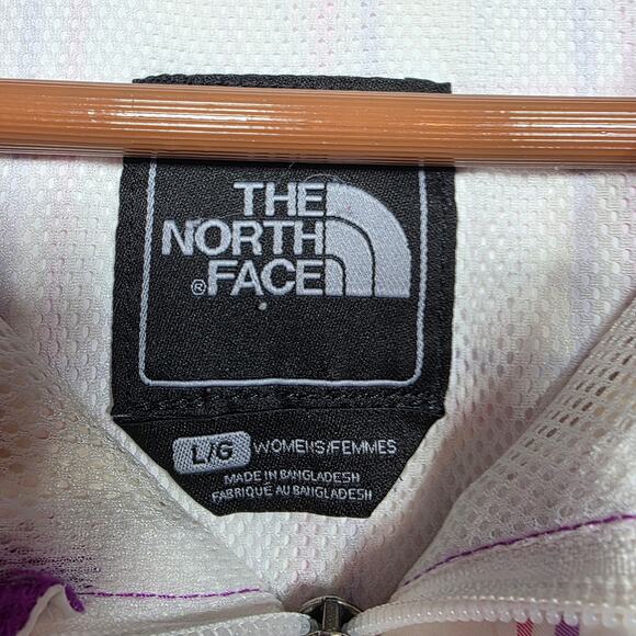 The North Face Women's Hyvent Plaid Rain Jacket Size Large - Picture 2 of 11